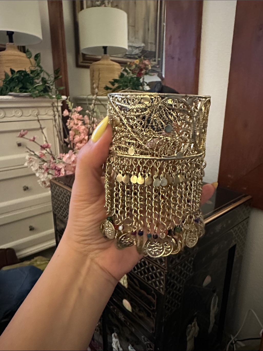 Gold Colored Belly Dancer Arm Cuff